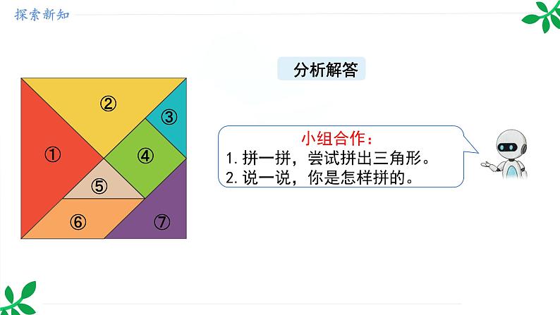 人教版（2024）一年级数学下册课件 1.3 七巧板第7页