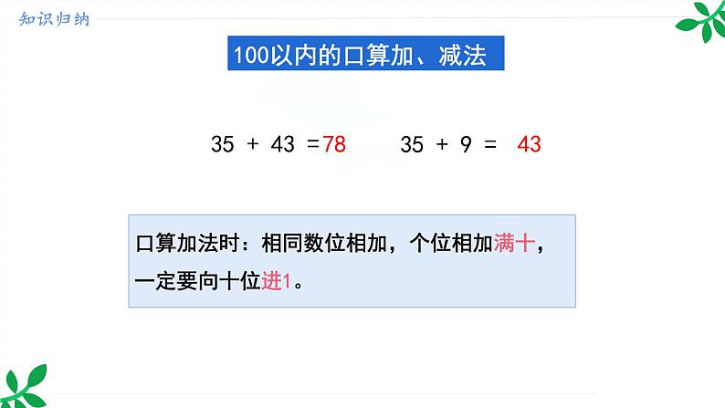 人教版（2024）一年级数学下册课件 7.1  数与运算(2)第5页