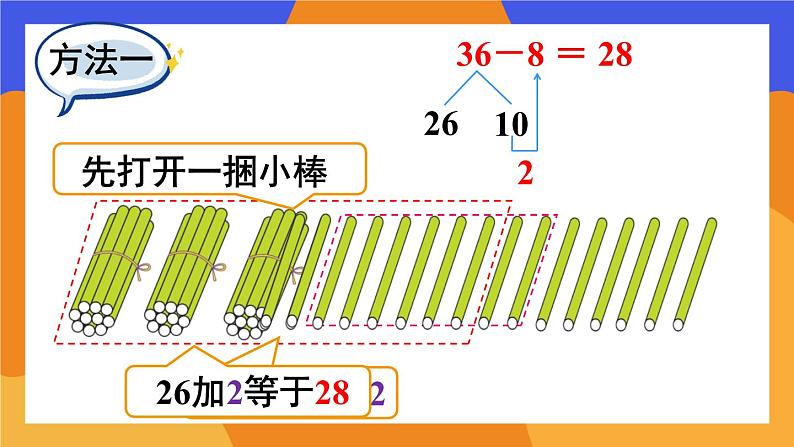 2024-2025人教版一年级数学下册四 100以内的口算加、减法2.口算减法 第2课时课件第4页