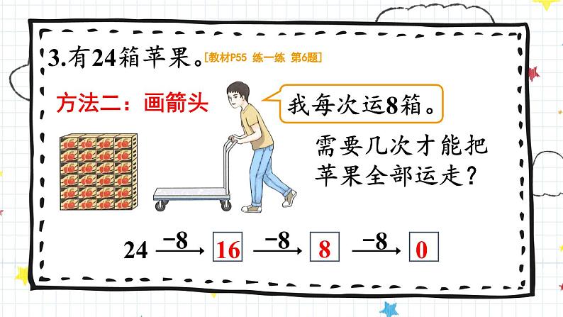 2024-2025人教版一年级数学下册四 100以内的口算加、减法整理和复习 整理和复习课件第8页