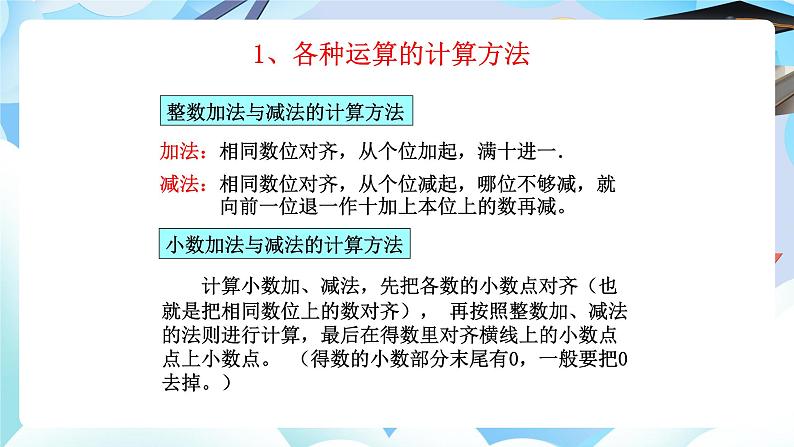 北师大版小学六年级数学下册总复习数的运算第二课时计算与应用第5页