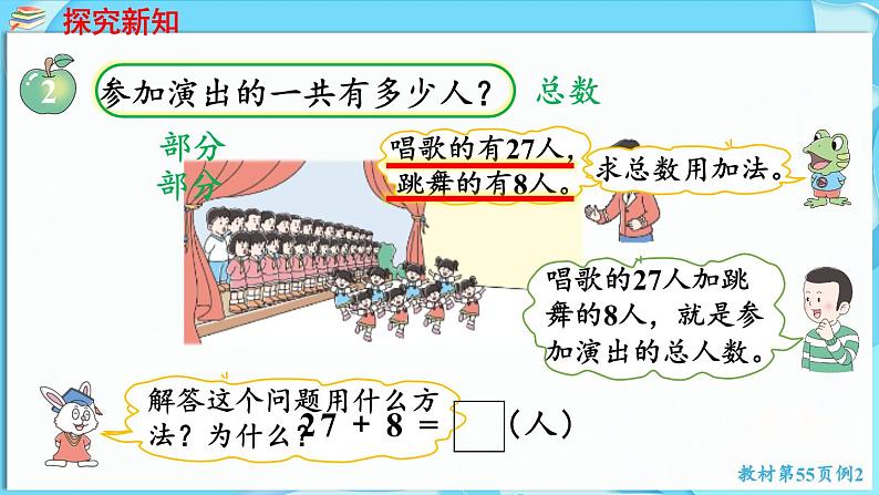 3.3 两位数加一位数 第2课时  两位数加一位数（进位）（课件）-2024-2025学年一年级冀教版（2024）数学下册第5页