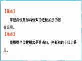 4.1 两位数加两位数 第3课时  两位数加两位数（估计和的十位上是几）（课件）-2024-2025学年一年级冀教版（2024）数学下册