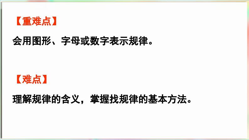 智慧广场 找规律（课件）-2024-2025学年青岛版（2024）一年级数学下册第3页