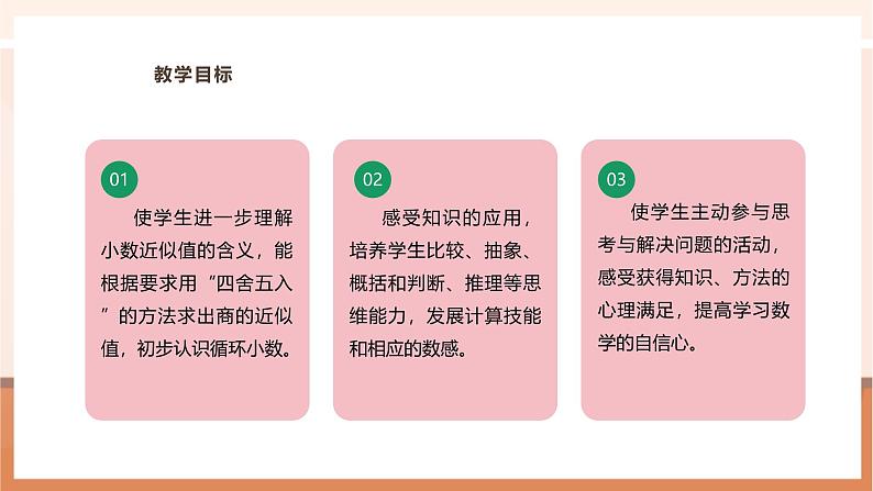 《5.10 商的近似值》教学设计第3页