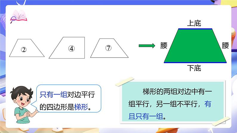 北师大版数学四年级下册 2.5《四边形分类》课件第7页