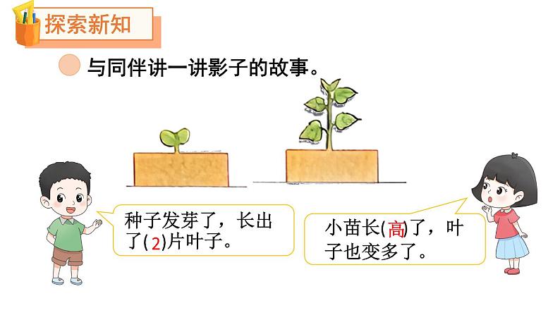 小学数学新北师大版一年级下册第二单元第三课时 影子剧场教学课件2025春第3页