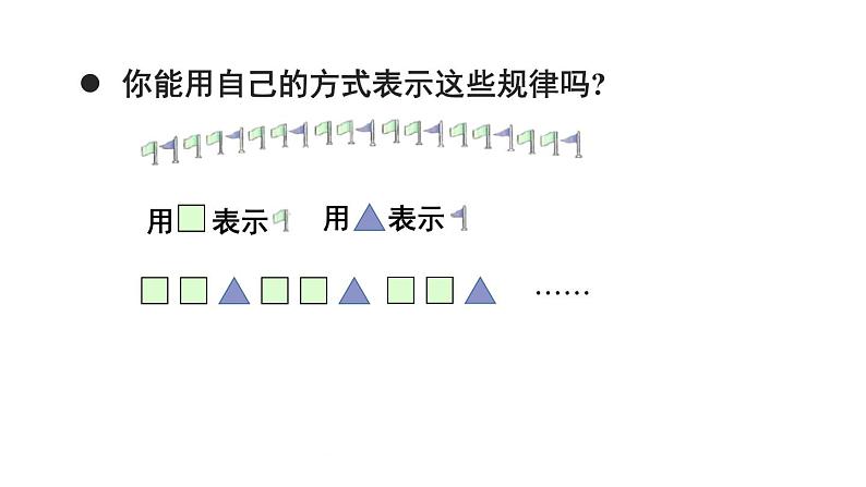 小学数学新北师大版一年级下册综合实践 设计教室装饰图第1课时 装饰图中的奥秘教学课件2025春第4页