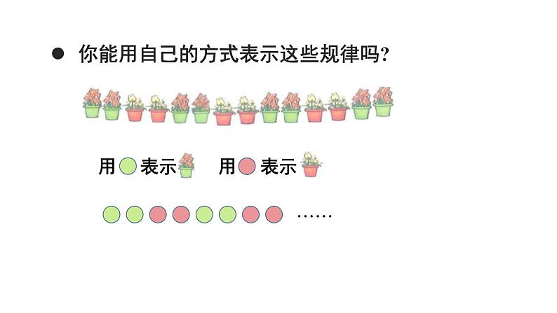 小学数学新北师大版一年级下册综合实践 设计教室装饰图第1课时 装饰图中的奥秘教学课件2025春第6页