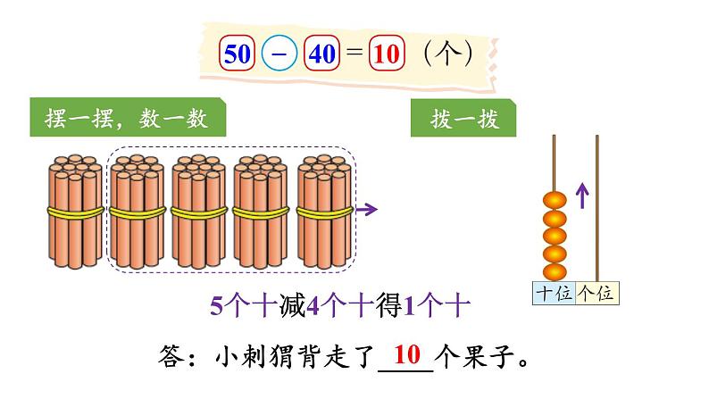 小学数学新北师大版一年级下册第五单元第一课时 小兔请客教学课件2025春第6页