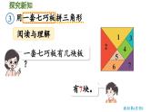 人教版（2024）数学一年级下册 第1单元 第3课时 用七巧板拼图形  PPT课件