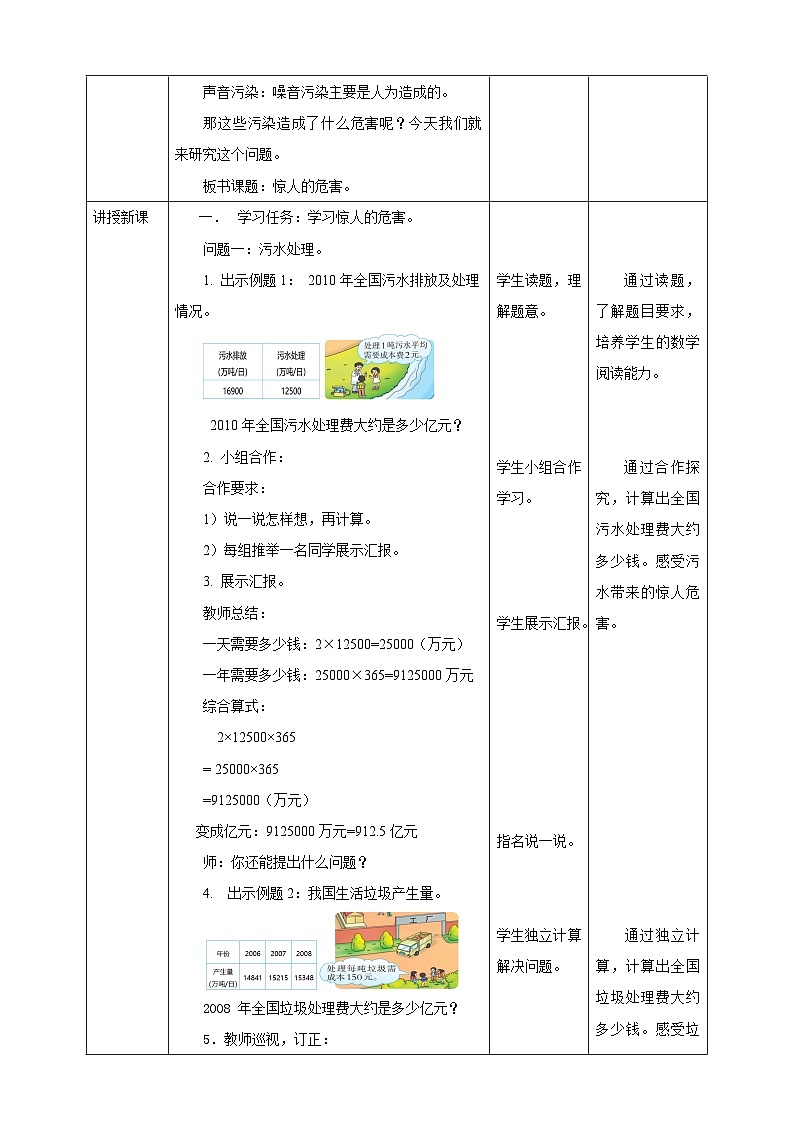 6.3 惊人的危害--教学设计第2页