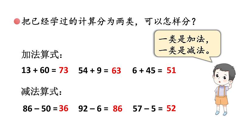 小学数学新苏教版一年级下册期末复习第1课时 数与运算教学课件2025春第7页