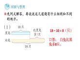 小学数学新苏教版一年级下册期末复习第2课时 数量关系教学课件2025春