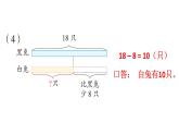 小学数学新苏教版一年级下册期末复习第2课时 数量关系教学课件2025春