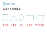 小学数学新苏教版一年级下册期末复习第3课时 图形的认识教学课件2025春