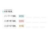 小学数学新北师大版一年级下册第四单元第一课时  身边的数作业课件（2025春）