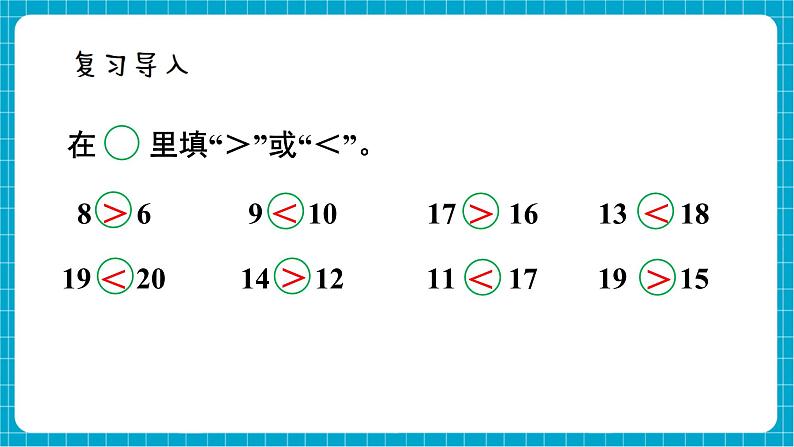 【新教材】西师大版一年级下册数学3.5 大小比较（1）（课件）第2页