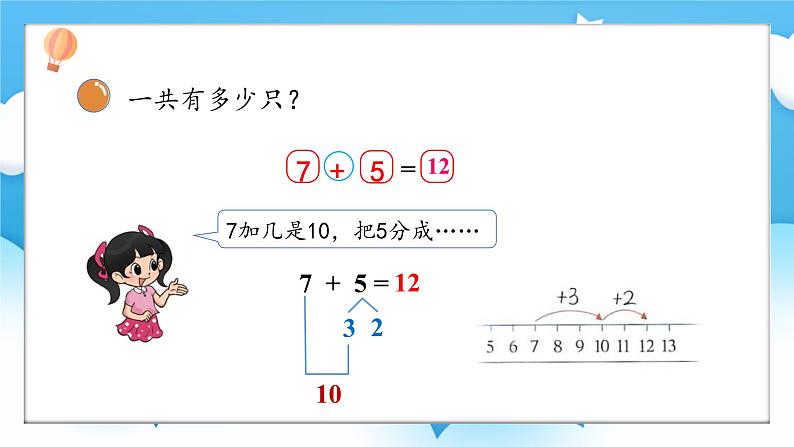 【核心素养】2025春新北师大版小学数学一年级下册 第一单元《1.6小兔子安家》课件第4页