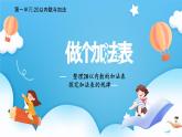 【核心素養(yǎng)】2025春新北師大版小學(xué)數(shù)學(xué)一年級下冊 第一單元《1.7做個加法表》課件+教案(含教學(xué)反思)