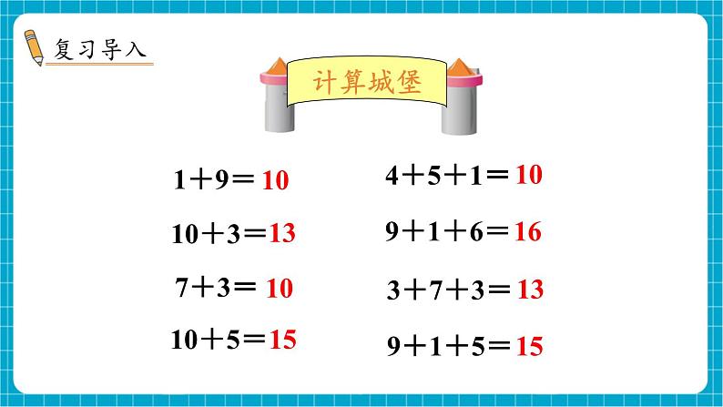 【新教材】苏教版数学一年级下册1.1 9加几（教学课件）第2页