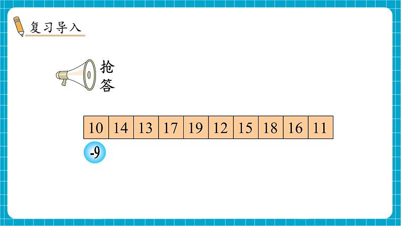 【新教材】苏教版数学一年级下册1.4 十几减8、7（教学课件）第2页