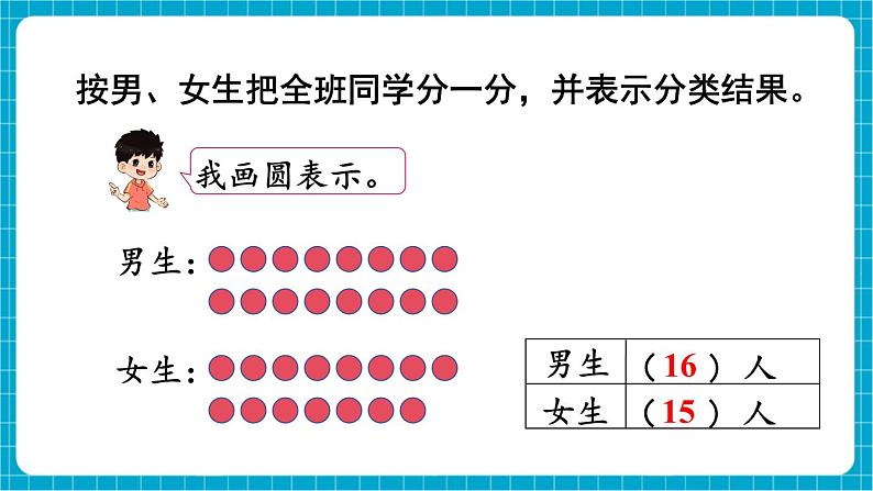 【新教材】苏教版数学一年级下册3.2 按不同标准分类（2）（教学课件）第5页