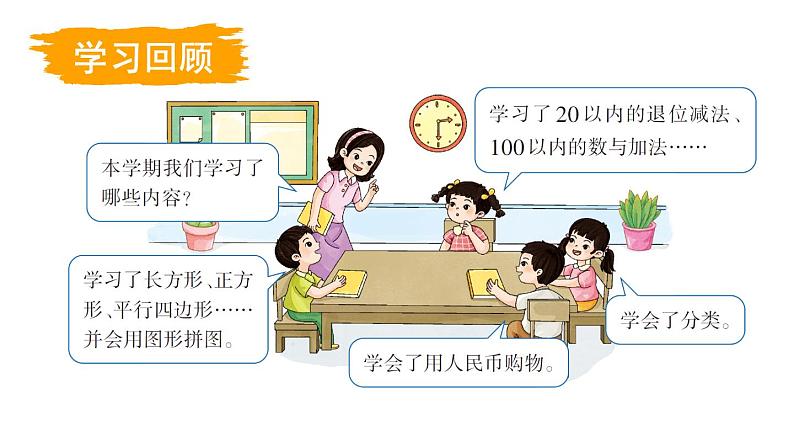 小学数学新西师版一年级下册总复习第1课时 数与运算教学课件2025春第2页