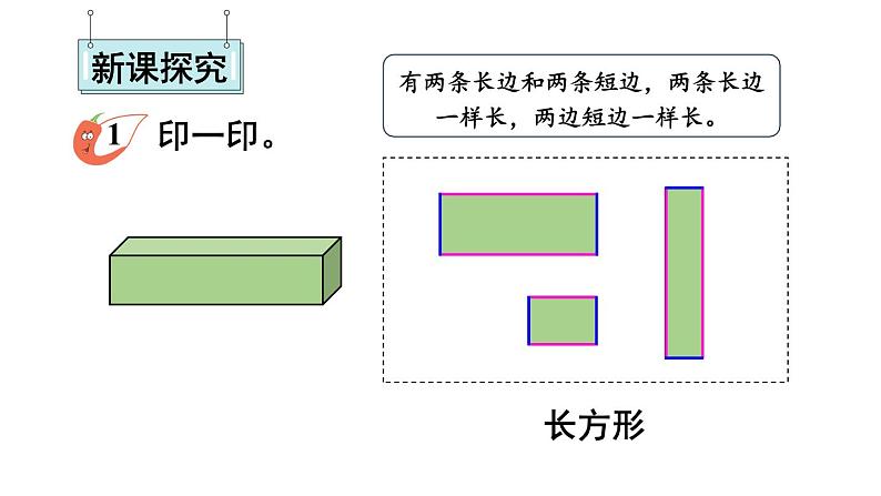 小学数学新西师版一年级下册第二单元第一课时 认识平面图形教学课件2025春第4页