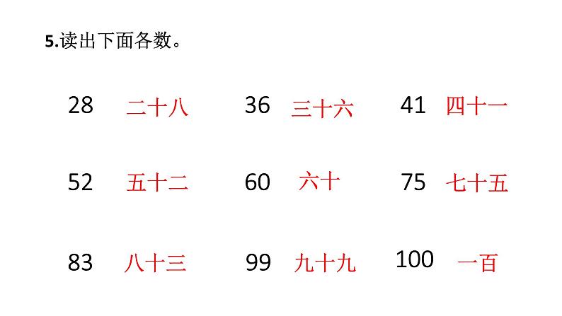 小学数学新西师版一年级下册第三单元1练习六教学课件2025春第6页