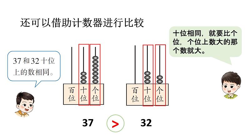 小学数学新西师版一年级下册第三单元2第二课时 数的大小比较(1)教学课件2025春第7页