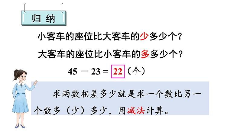 小学数学新西师版一年级下册第四单元2第三课时 解决问题教学课件2025春第5页