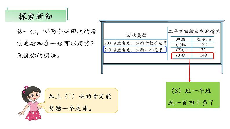 北师大版数学二年级下册 5.2《回收废电池》课件PPT第8页