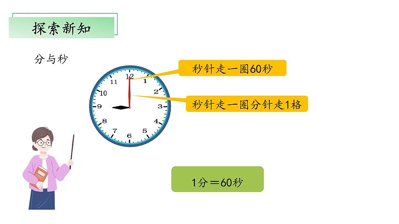 北师大版数学二年级下册 7.2《一分有多长》课件PPT第8页