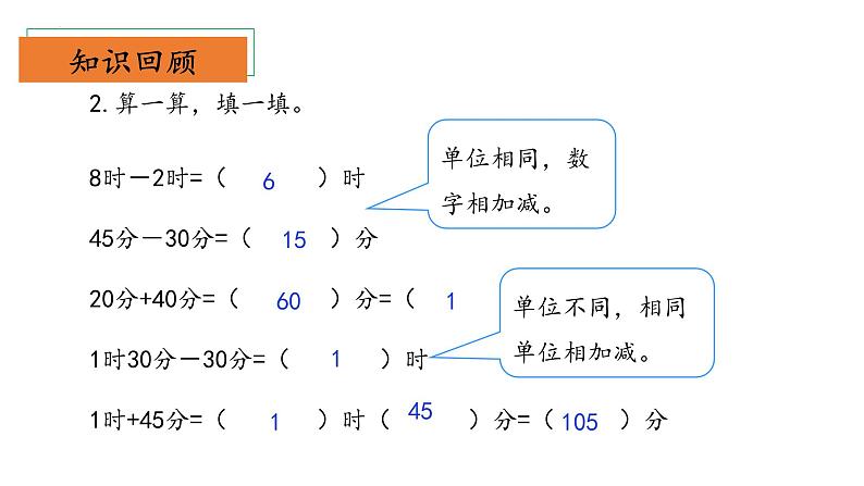 北师大版数学二年级下册 7.3《淘气的作息时间》课件PPT第5页