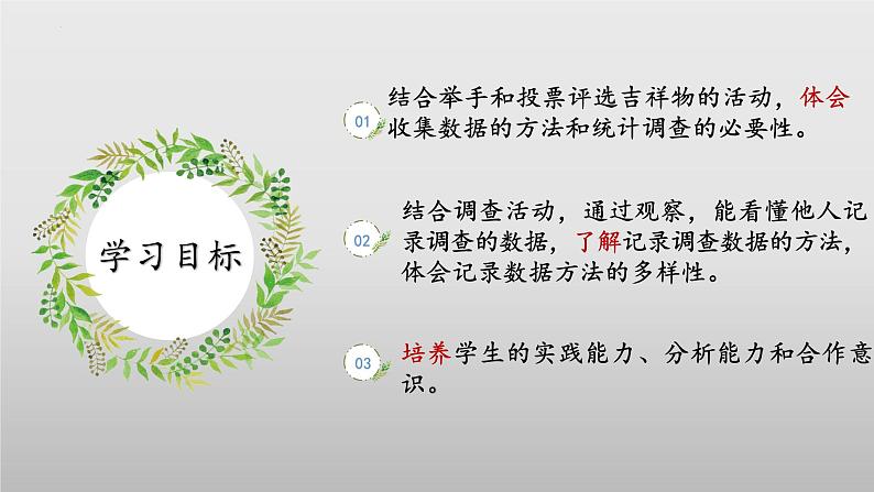 北师大版数学二年级下册 8.1《评选吉祥物》课件PPT第2页