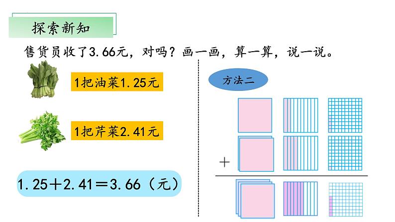 北师大版数学四年级下册 1.5《买菜》课件PPT第8页