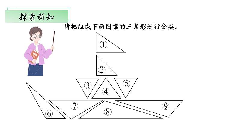 北师大版数学四年级下册 2.2《三角形分类》课件PPT第7页