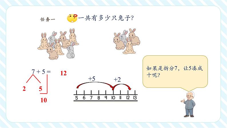 北师大版一年级下册1.6《小兔子安家》（课件）第8页