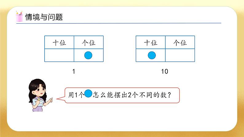 【备课无忧】人教版数学一年级下册-3.8 摆一摆，想一想（教学课件）第5页