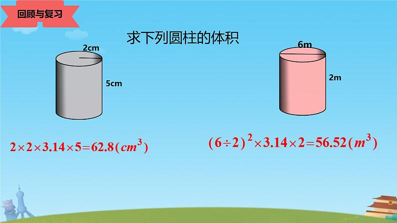 圆柱的体积（课件）六年级数学下册北师大版（2024）第3页