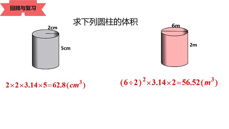 1.3圆柱的体积（课件）六年级数学下册北师大版（2024）第4页