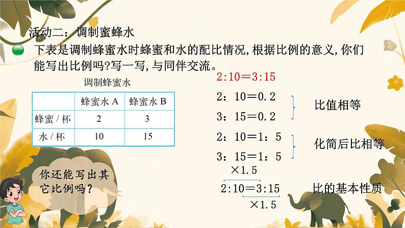 比例的认识第二课时（课件）六年级数学下册北师大版（2024）第7页