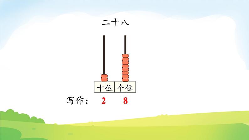 2025北师大版数学一年级下册第四单元100以内数的认识第三课时数豆子课件第6页