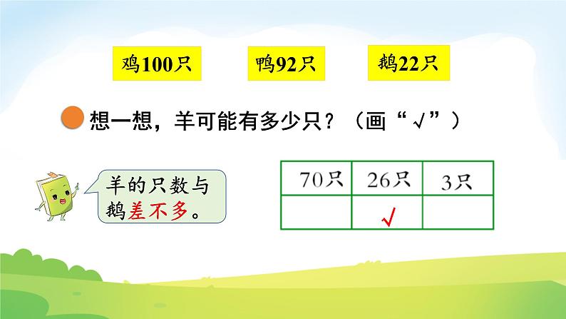 2025北师大版数学一年级下册第四单元100以内数的认识第五课时小小养殖场（1）课件第6页