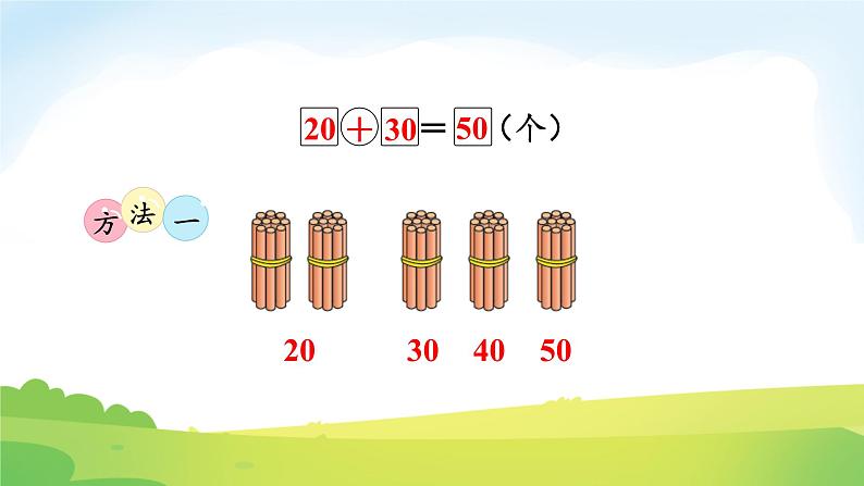 2025北师大版数学一年级下册第五单元100以内数加与减（一）第一课时小兔请客课件第8页