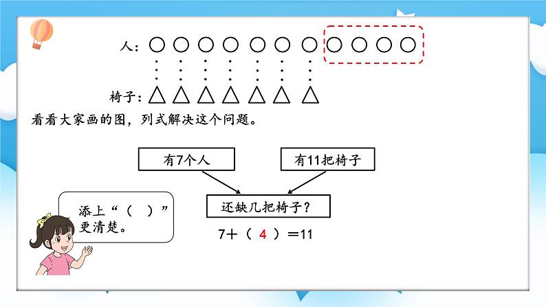 【核心素养】2025春新北师大版小学数学一年级下册 第三单元《3.4开会啦》课件第6页