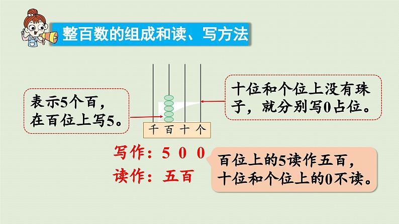 2025春数学苏教版二年级下册四认识万以内的数第2课时千以内数的读、写课件第7页