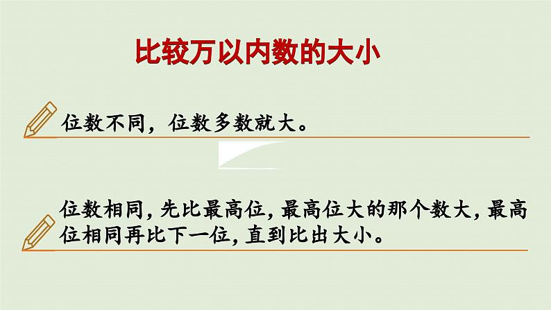 2025春数学苏教版二年级下册四认识万以内的数第11课时复习（2）课件第2页