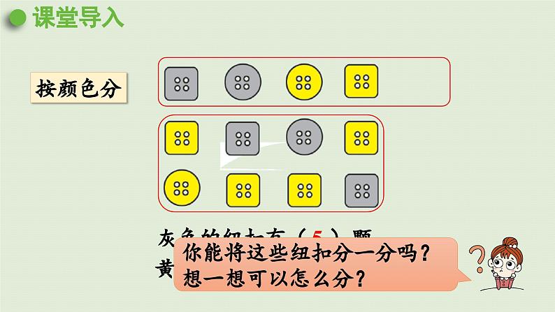 2025春数学苏教版二年级下册八数据的收集和整理（一）第1课时分类整理数据课件第4页